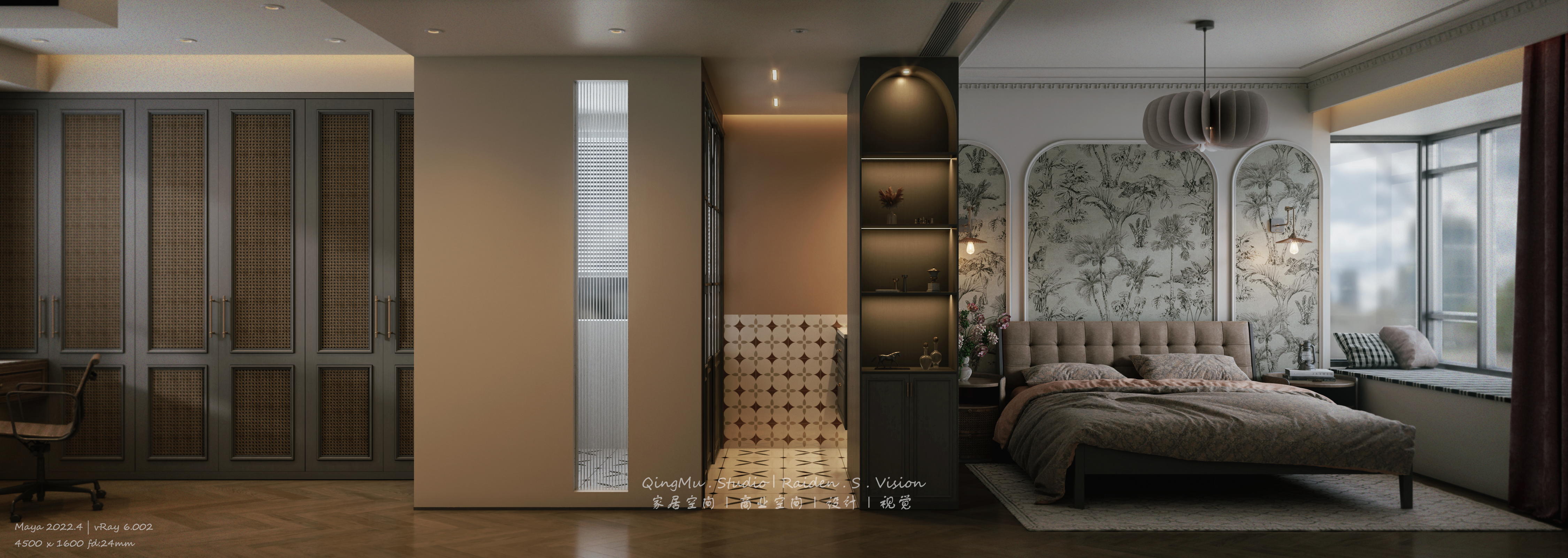 法式复古风家居空间设计丨中国阜阳-33