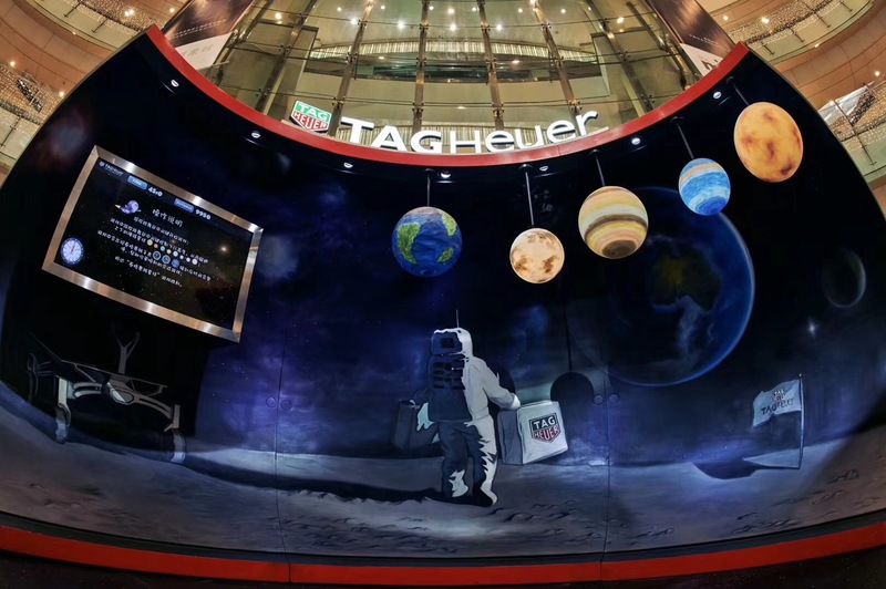 时空穿越 | TAG泰格豪雅限时精品快闪店设计解析-2