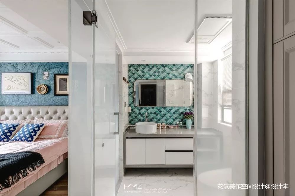 124㎡水瓶座潮流混搭家居，演绎现代法式浪漫生活-75