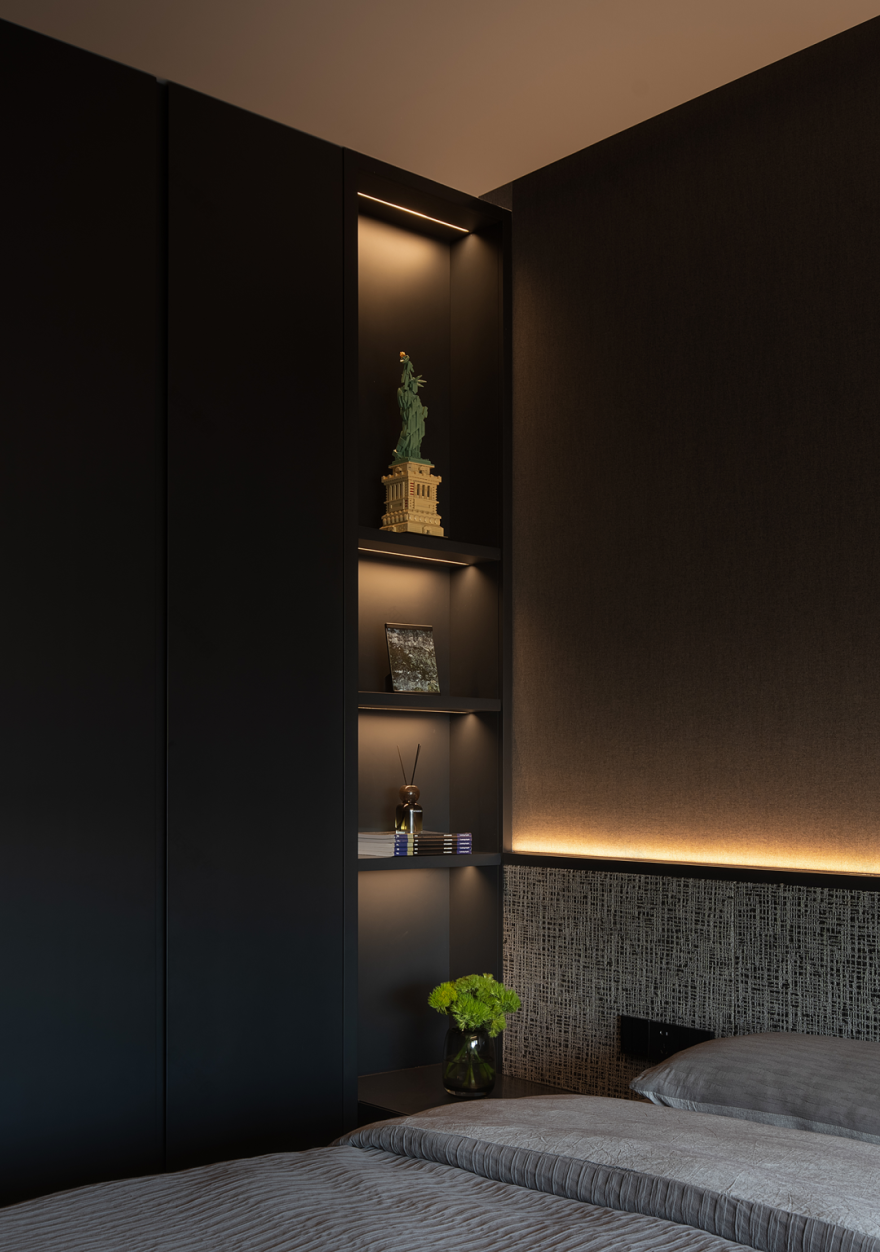 顶层复式丨中国温州丨里外空间设计-69