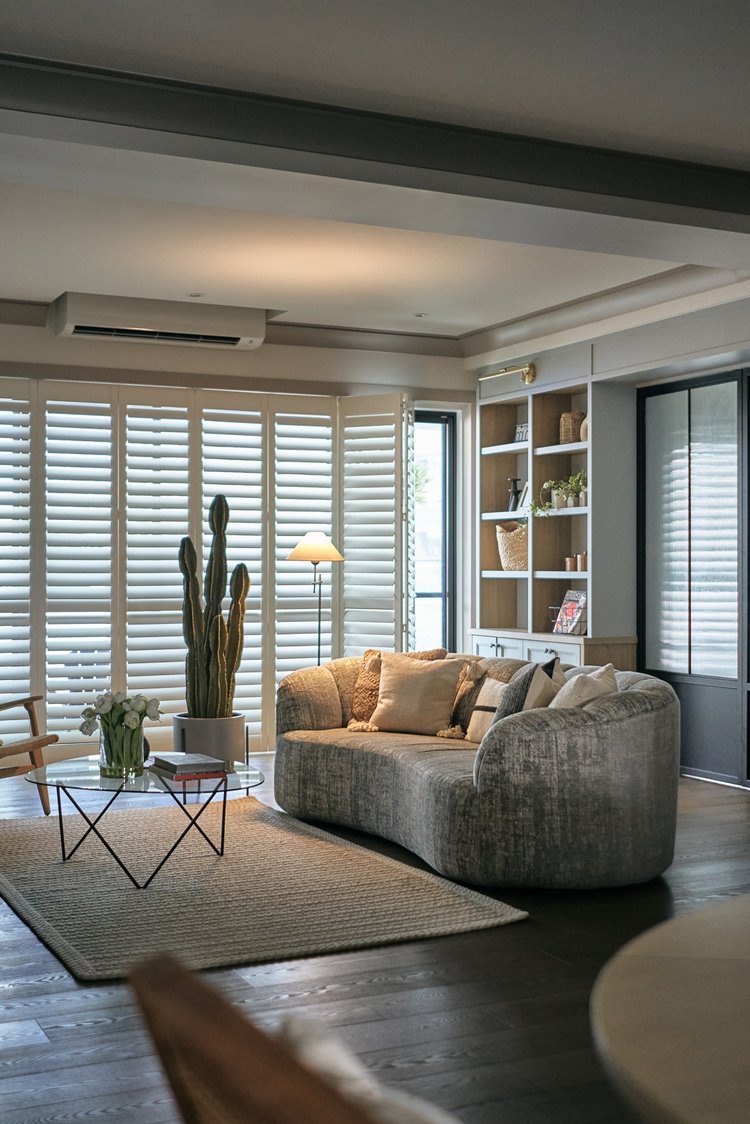 美式平层丨朗禾空间设计-6