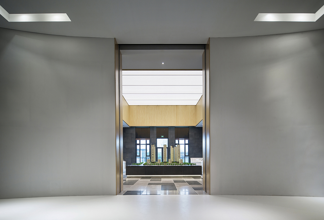 徐州万科翡翠天御售楼处 | 幽微蕴藉，空灵清远-28