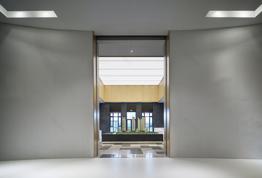 徐州万科翡翠天御售楼处 | 幽微蕴藉,空灵清远-28