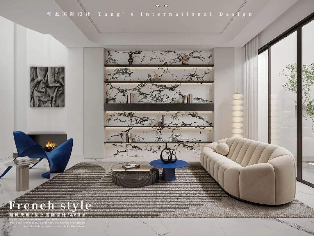 南京越城天地 480㎡法式婚房设计丨中国南京丨堂杰国际设计-42