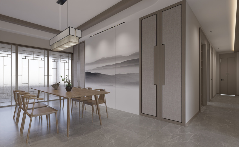 现代新中式禅意空间的极简美学-13