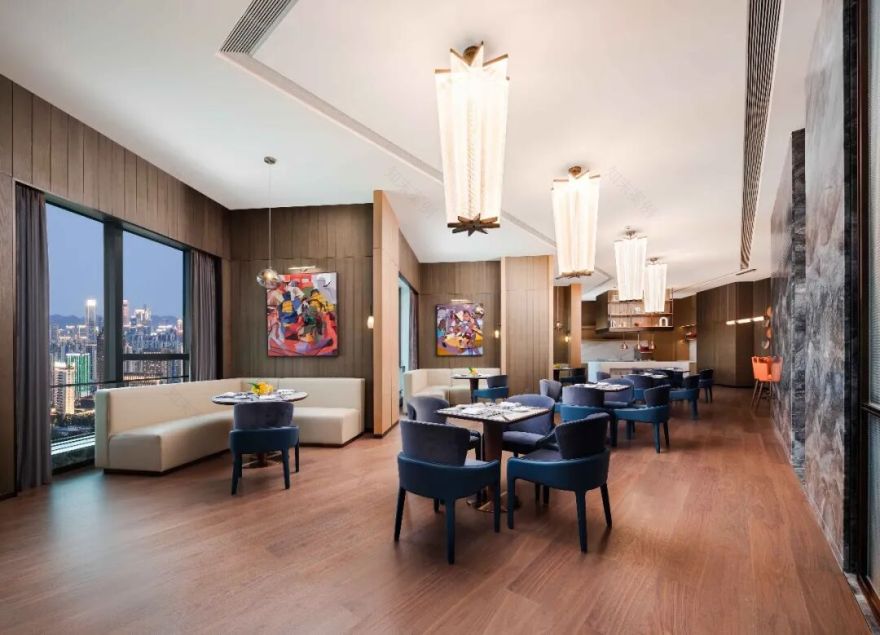 CQADI新作|重庆曦越铂尔曼酒店:城芯五星酒店的空间诗学-78