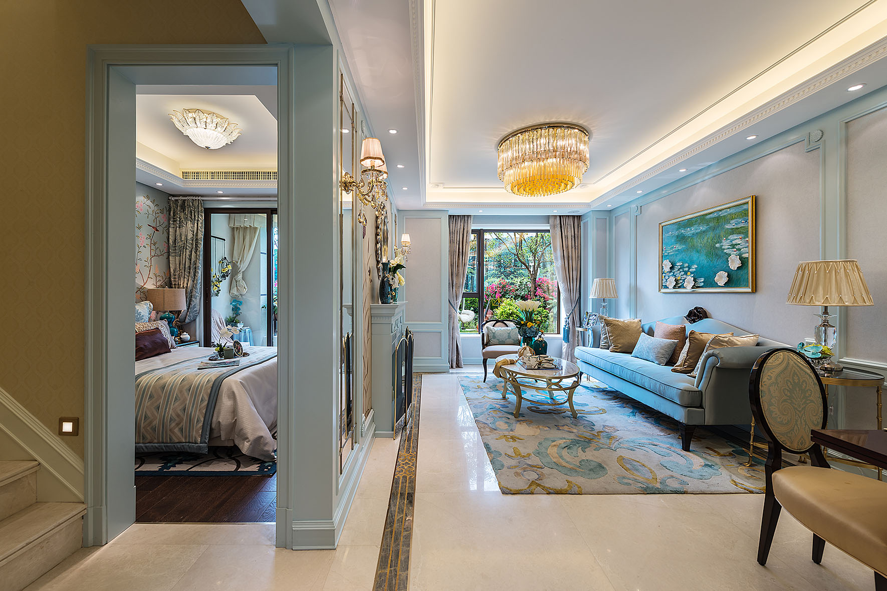 龙湖厦门春江郦城97户型复式样板房-5