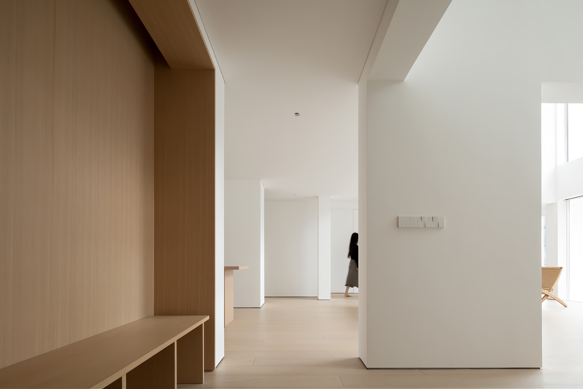 极简风顶层复式丨中国上海丨NOTHING DESIGN-1