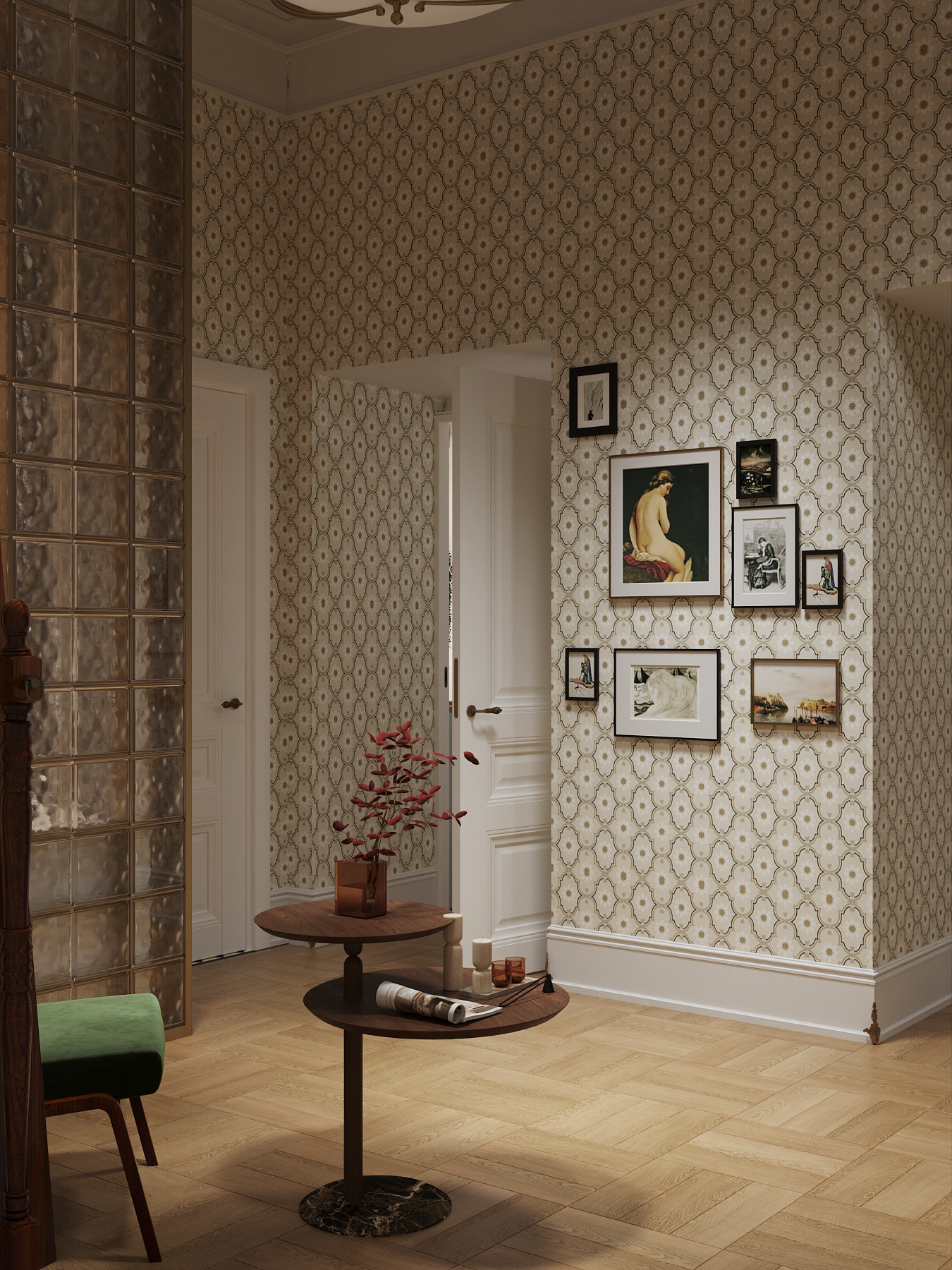 圣彼得堡115平米公寓设计项目丨俄罗斯圣彼得堡-12