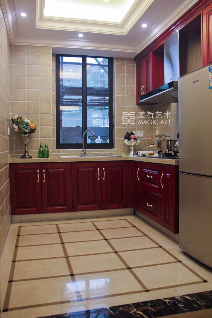 【美哲艺术】梧桐墅大平层样板房-11