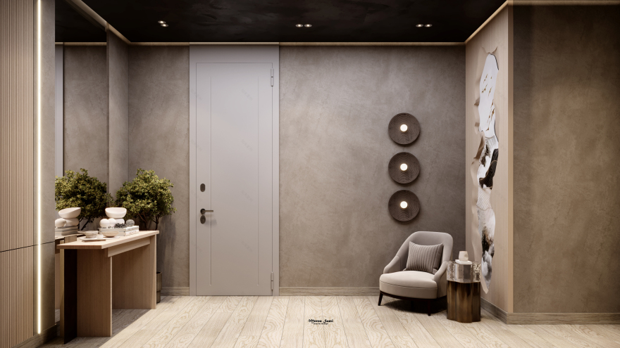 暗色调现代简约公寓丨M A S T E R-37