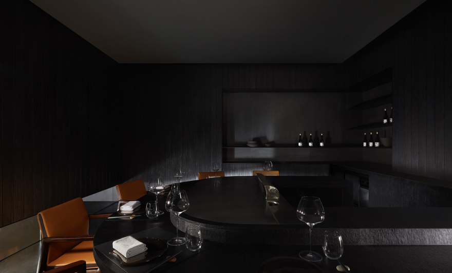 暗黑系餐厅,就是如此酷炫高级!——南京龍·铁板烧餐厅 | 壹舍方磊新作-60