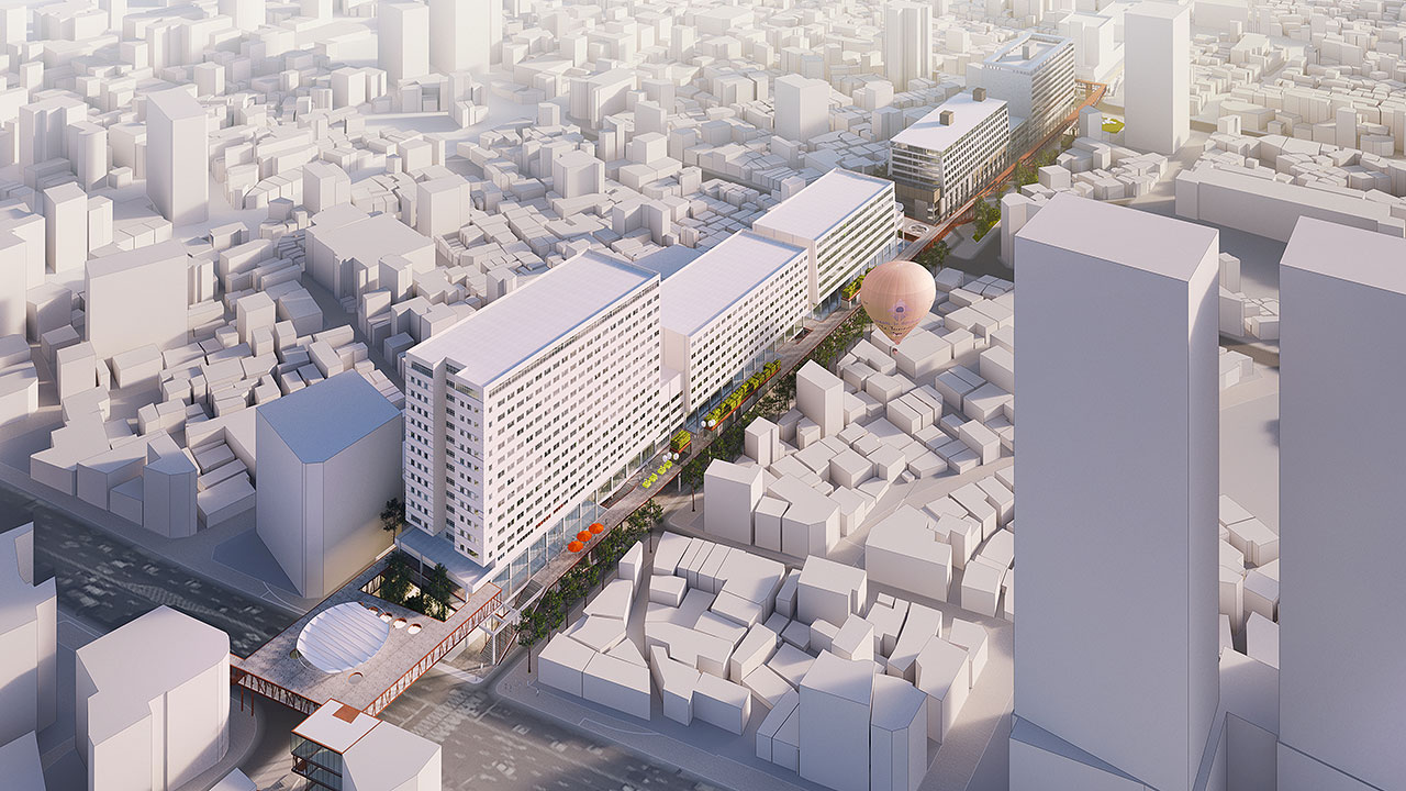 首尔“Sewoonsangga Citywalk”城市更新设计-20