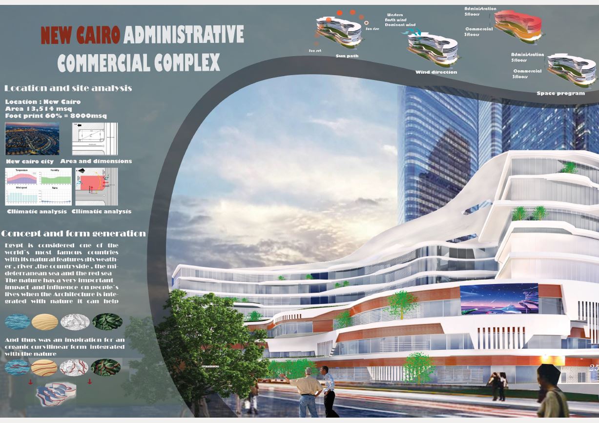 Administrative commercial complex project-0