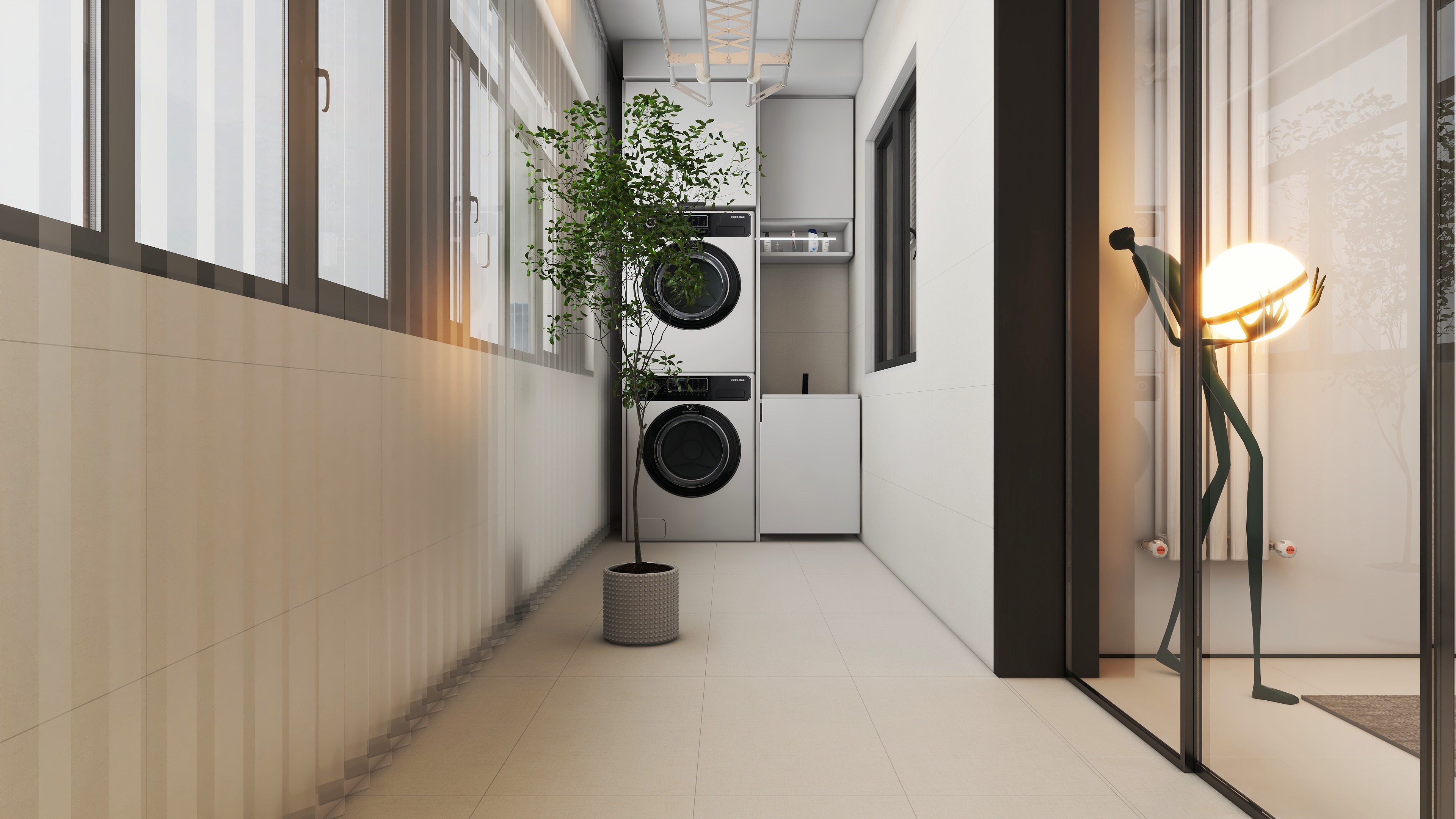 同乐路10号院现代简约94㎡2室-16