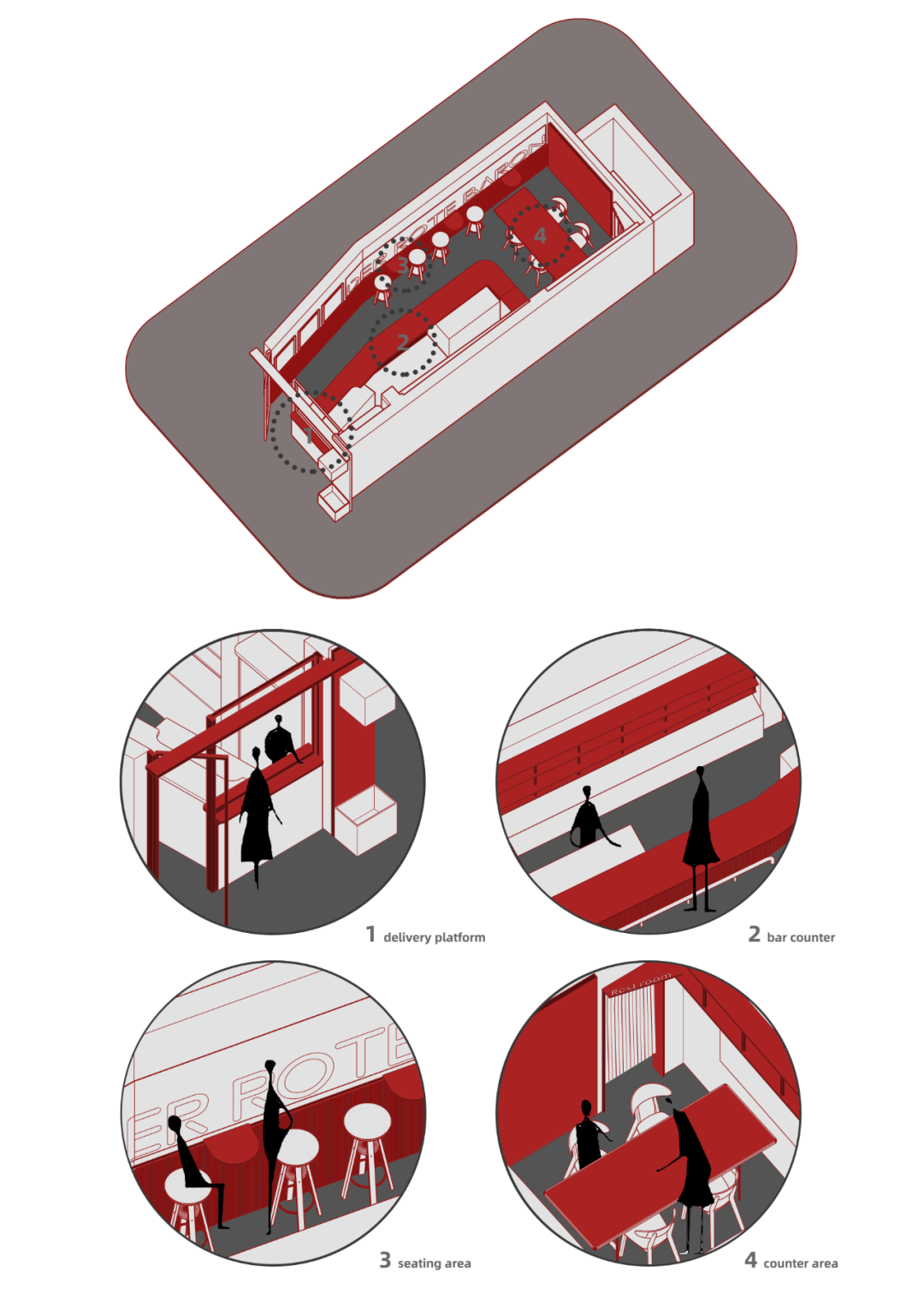 红男爵啤酒屋丨中国南京丨南京此外设计-43
