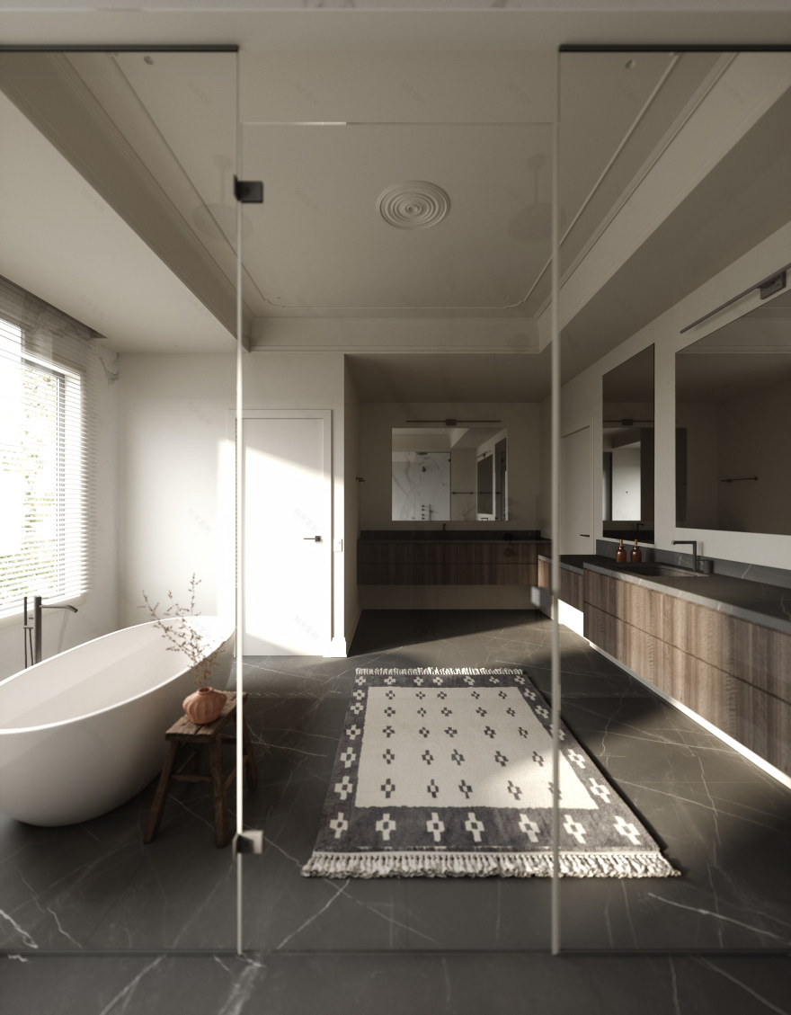 新泽西450平方米住宅室内设计丨美国新泽西丨ADD DESIGN-53