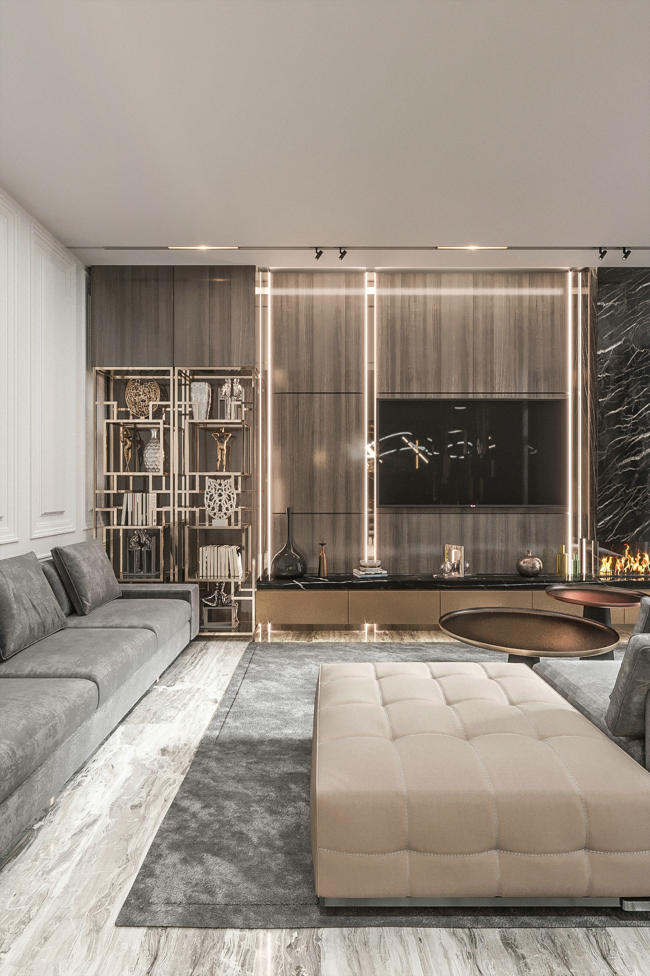 极致轻奢，精致而优雅的效果图展示                     -3