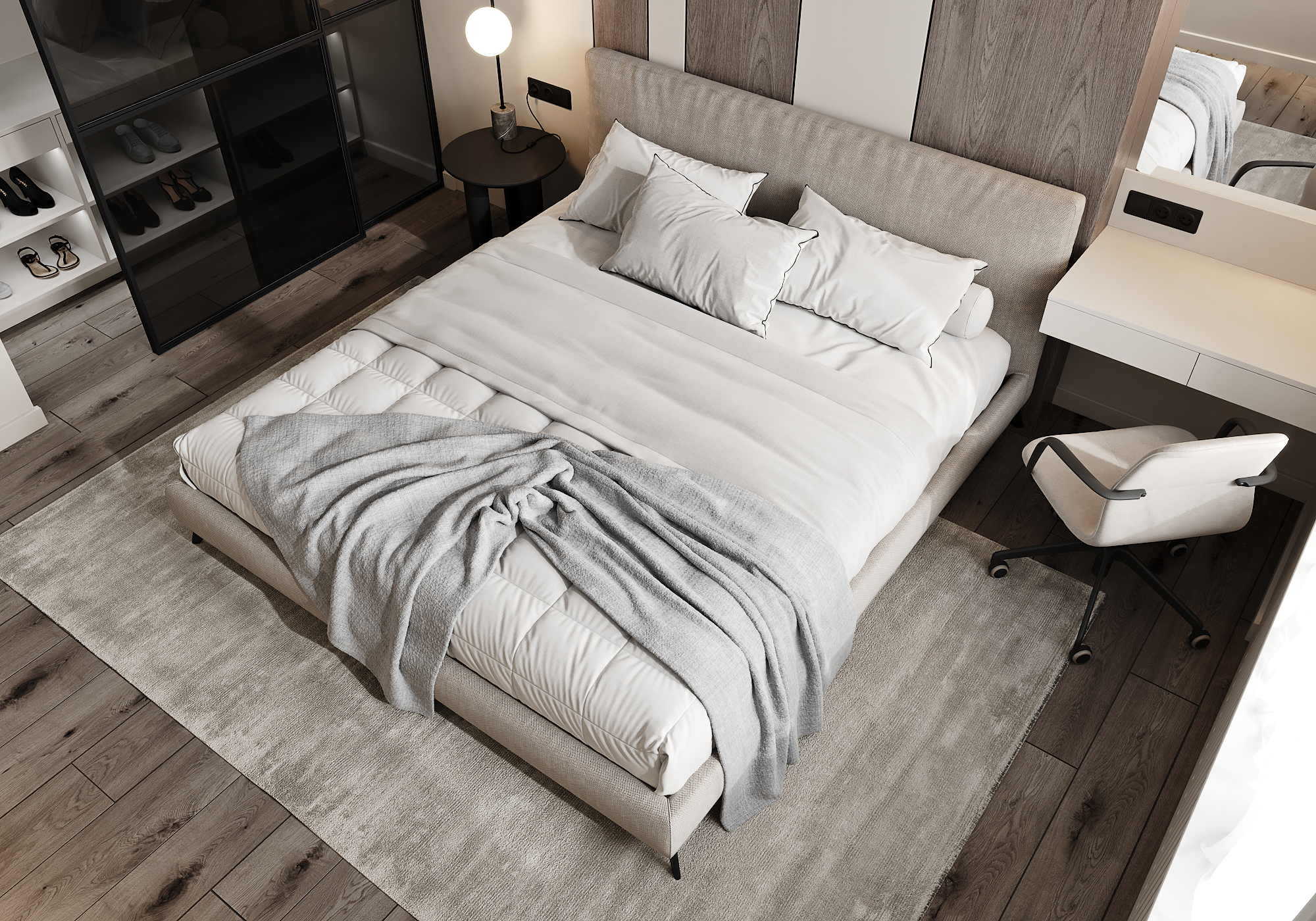 卢茨克的开放式公寓丨乌克兰丨PikulDesign-25