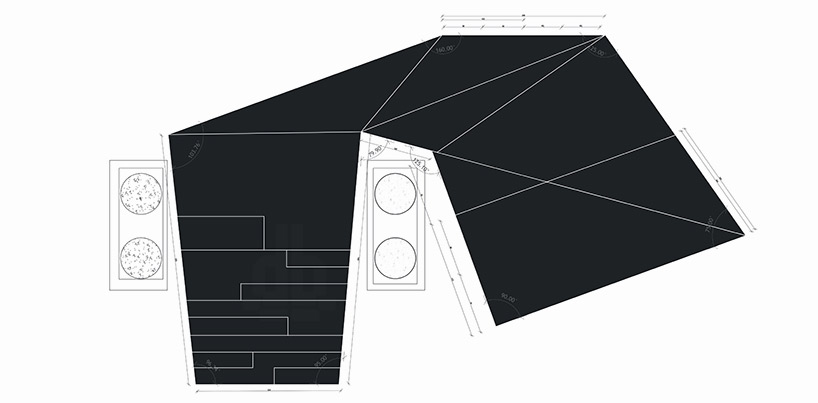 融合差异与力量，盘曲在石柱间的黑色建筑-11