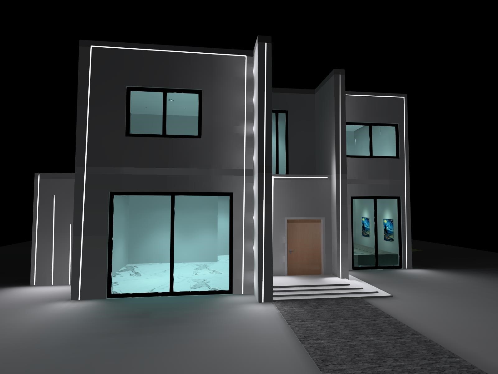 Interior and exterior lighting design-5