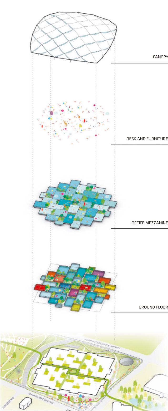 谷歌加州山景新园区 · 灵活办公空间-14