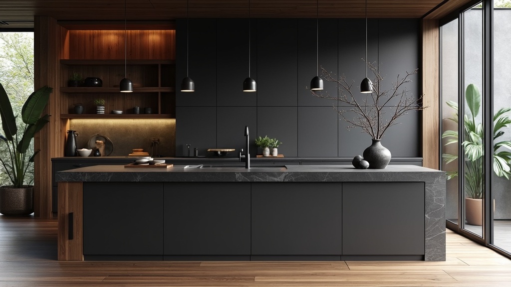 16种全黑厨房设计方案-42