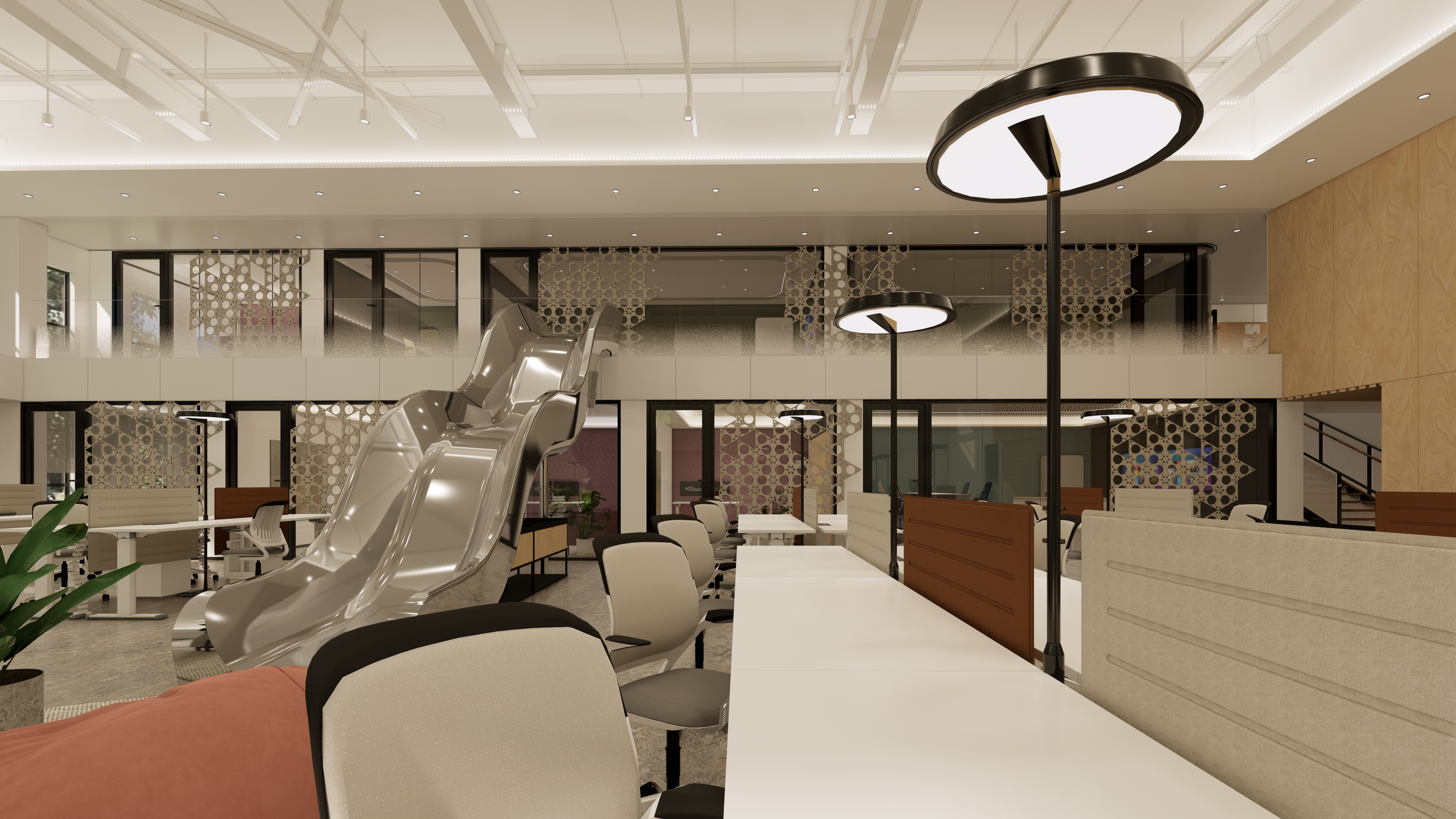 精品总部办公空间设计  办公空间【活力趣味办公场景】-5