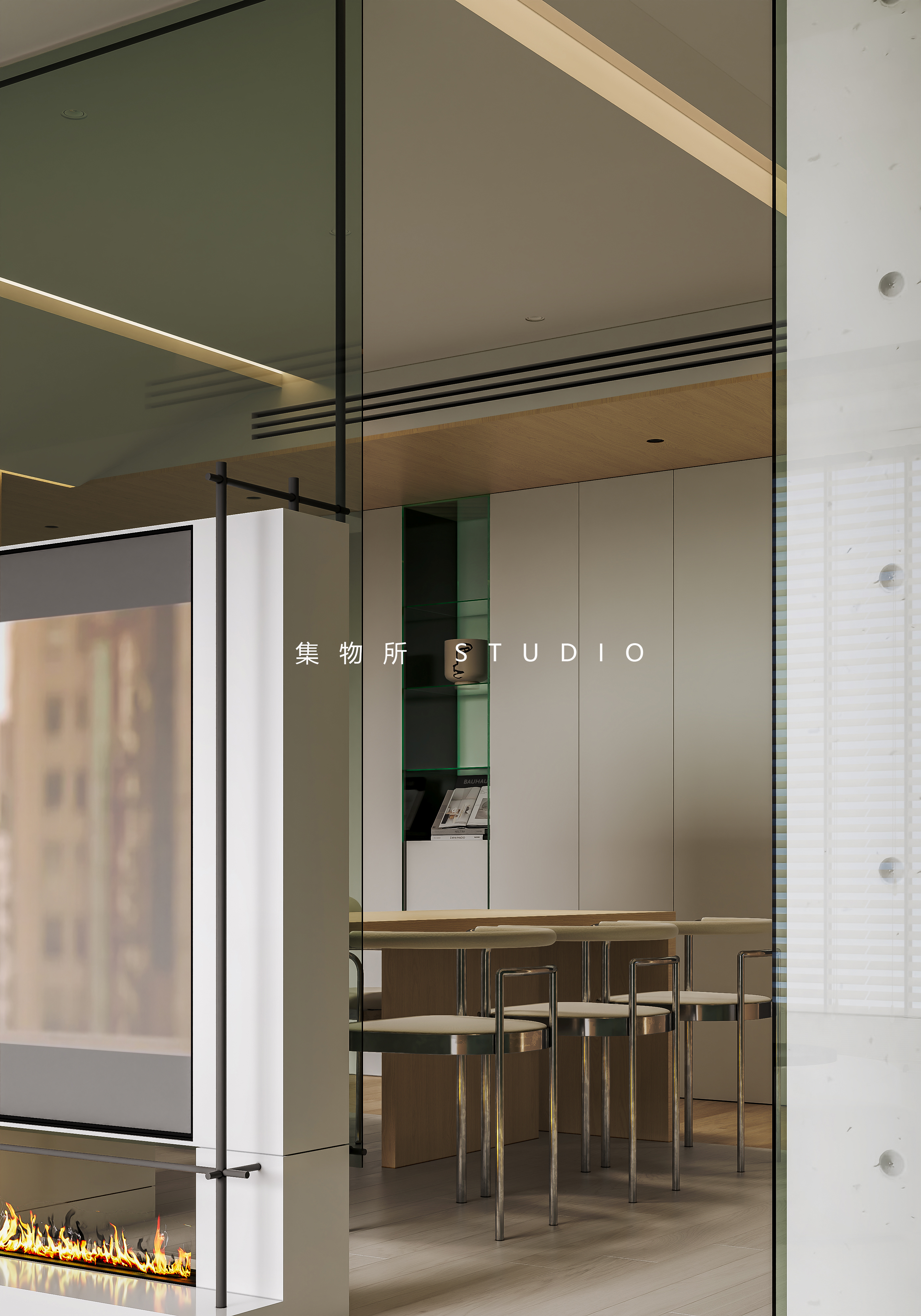 四居变五居的艺术之家丨中国郑州丨集物所建筑设计-17