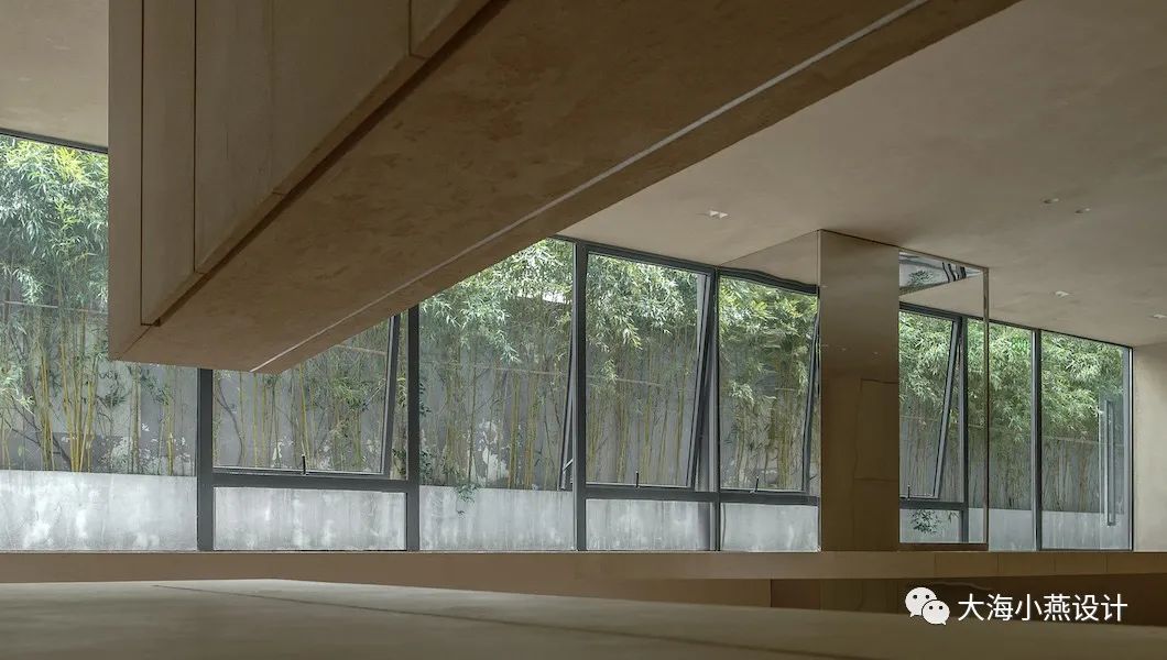 上海 70 平米办公室,竹影摇曳的“空”与“土”-52