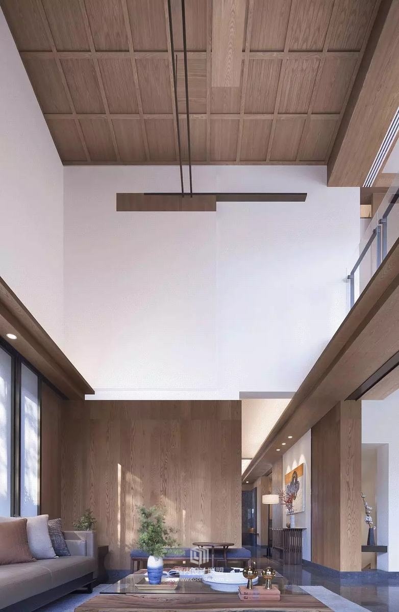 琚宾 新作--郑州美景东望别墅“二木”-15