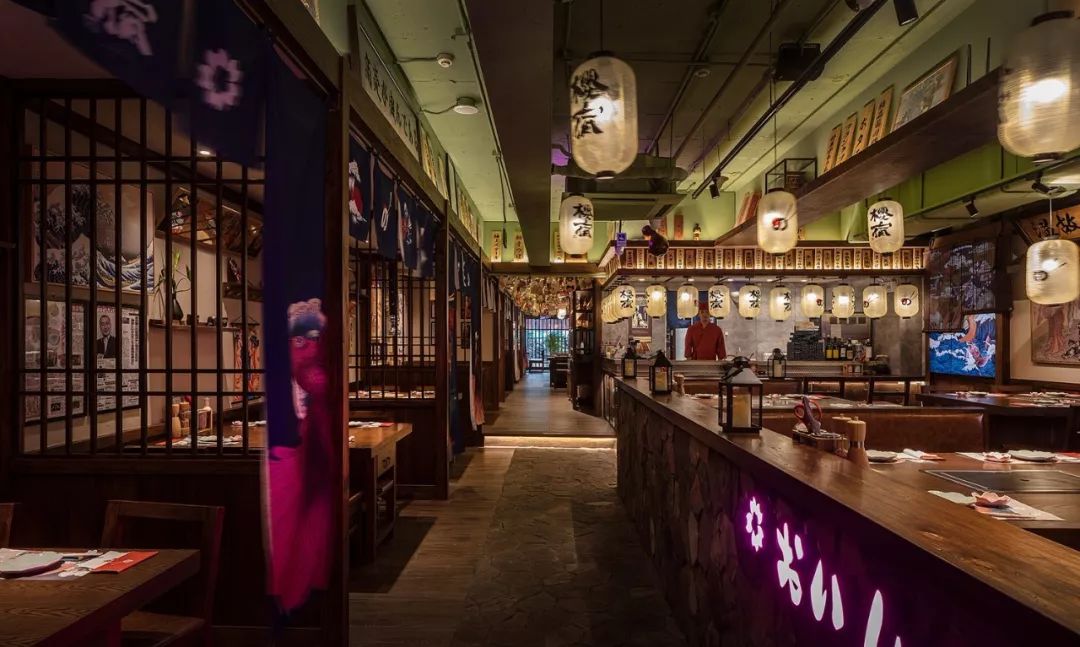 樱宿烧肉 | 北京 200㎡日式餐厅设计,打造居酒屋风格美食空间-26