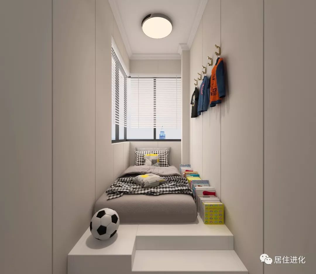 86㎡小户型五口之家 | 多功能改造、双马桶设计、儿童房上下床-63