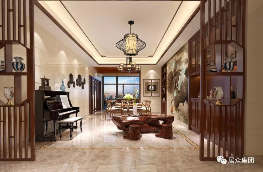 居众案例 | 228㎡新中式 绝美意境 。-14