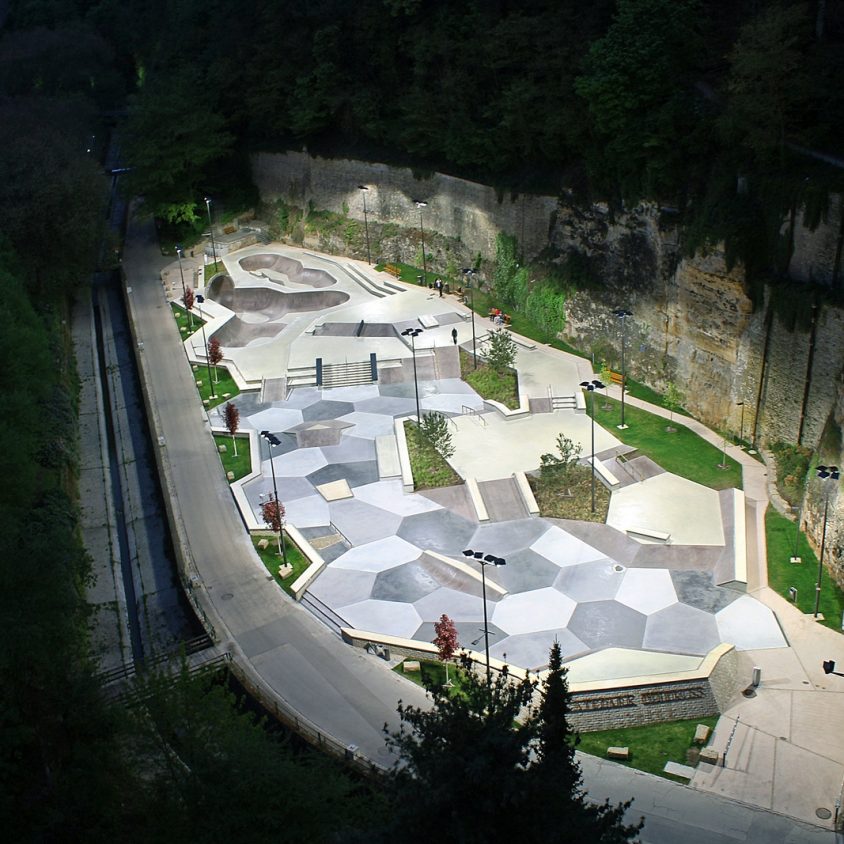丨卢森堡丨Constructo Skatepark Architecture-44