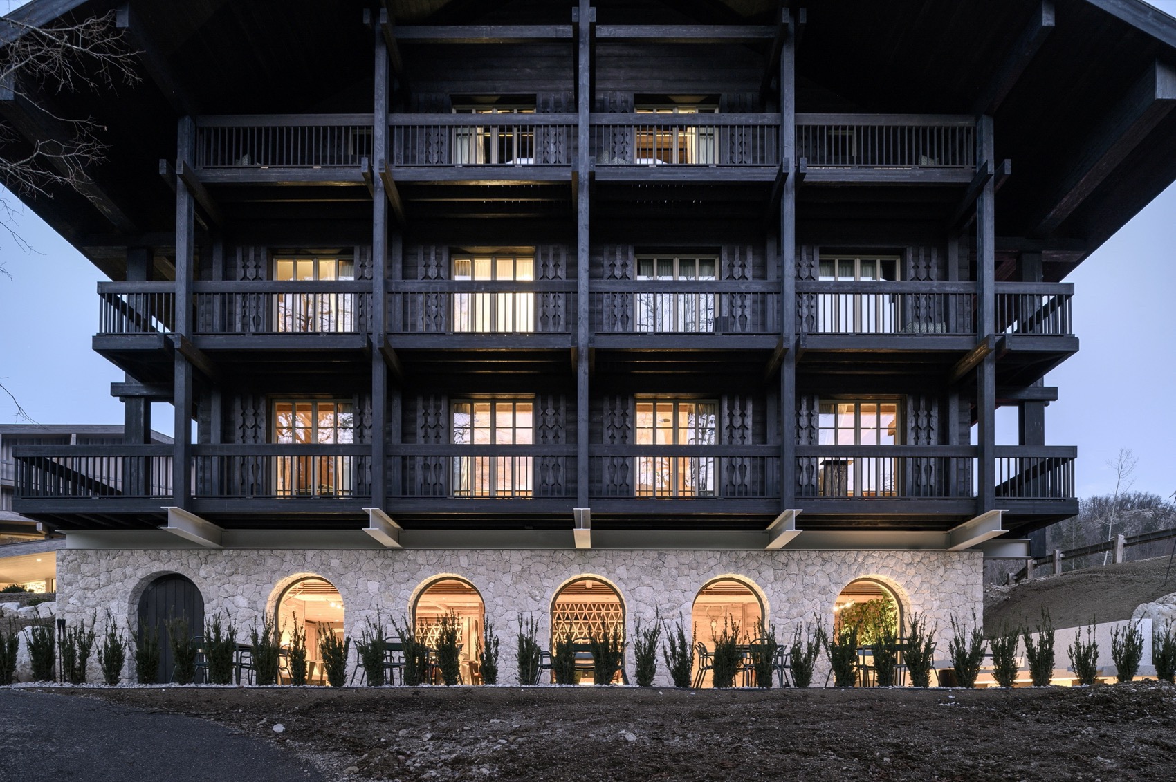 高山酒店（Muhr别墅重建项目）丨斯洛文尼亚丨OFIS ARHITEKTI-85