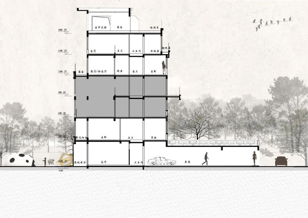 济南新城·玺樾叠拼样板间丨中国德州丨上海飞视设计,邸设空间设计（上海）有限公司,新时光照明设计-82
