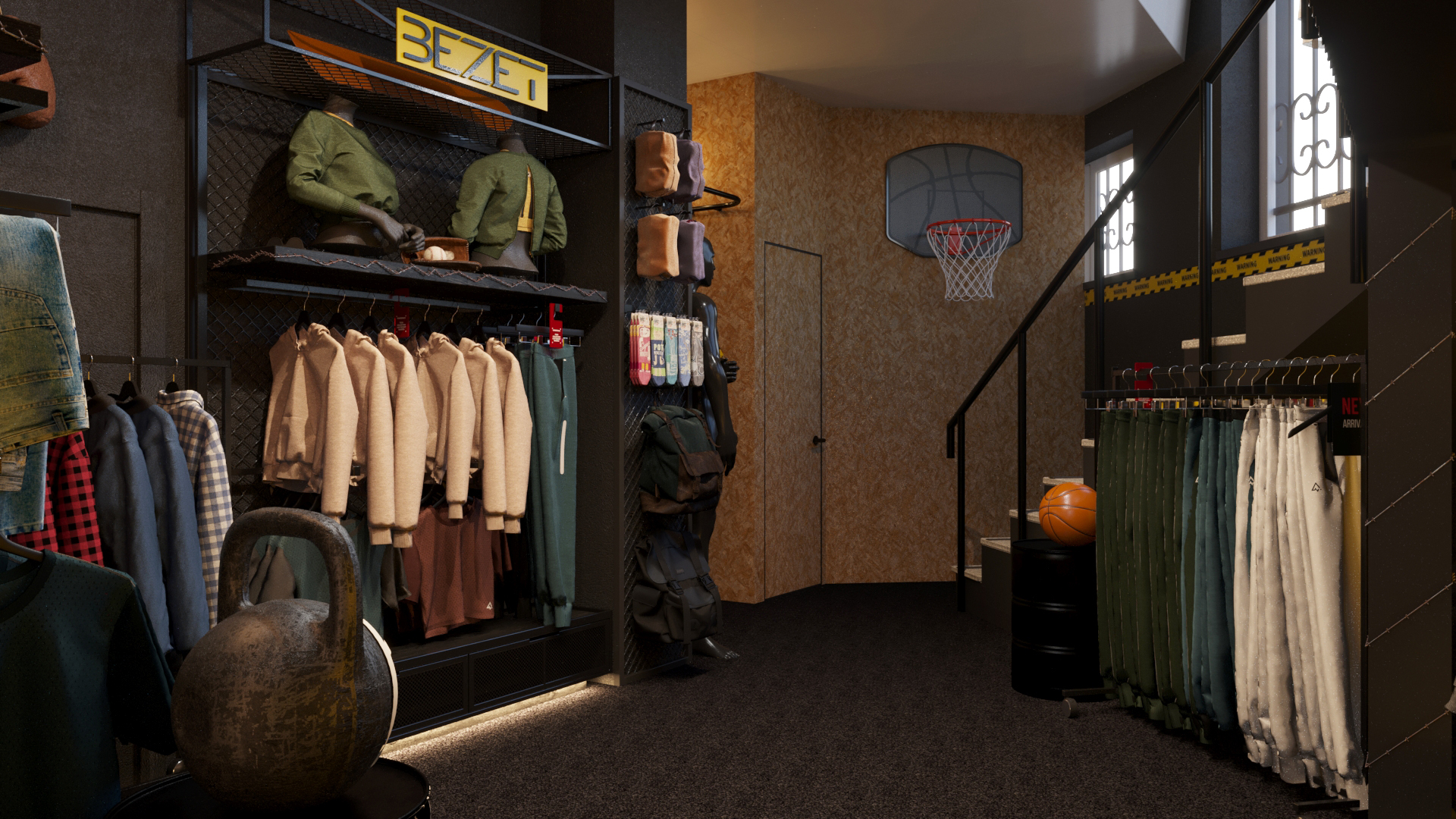 Шоурум уличной одежды-4