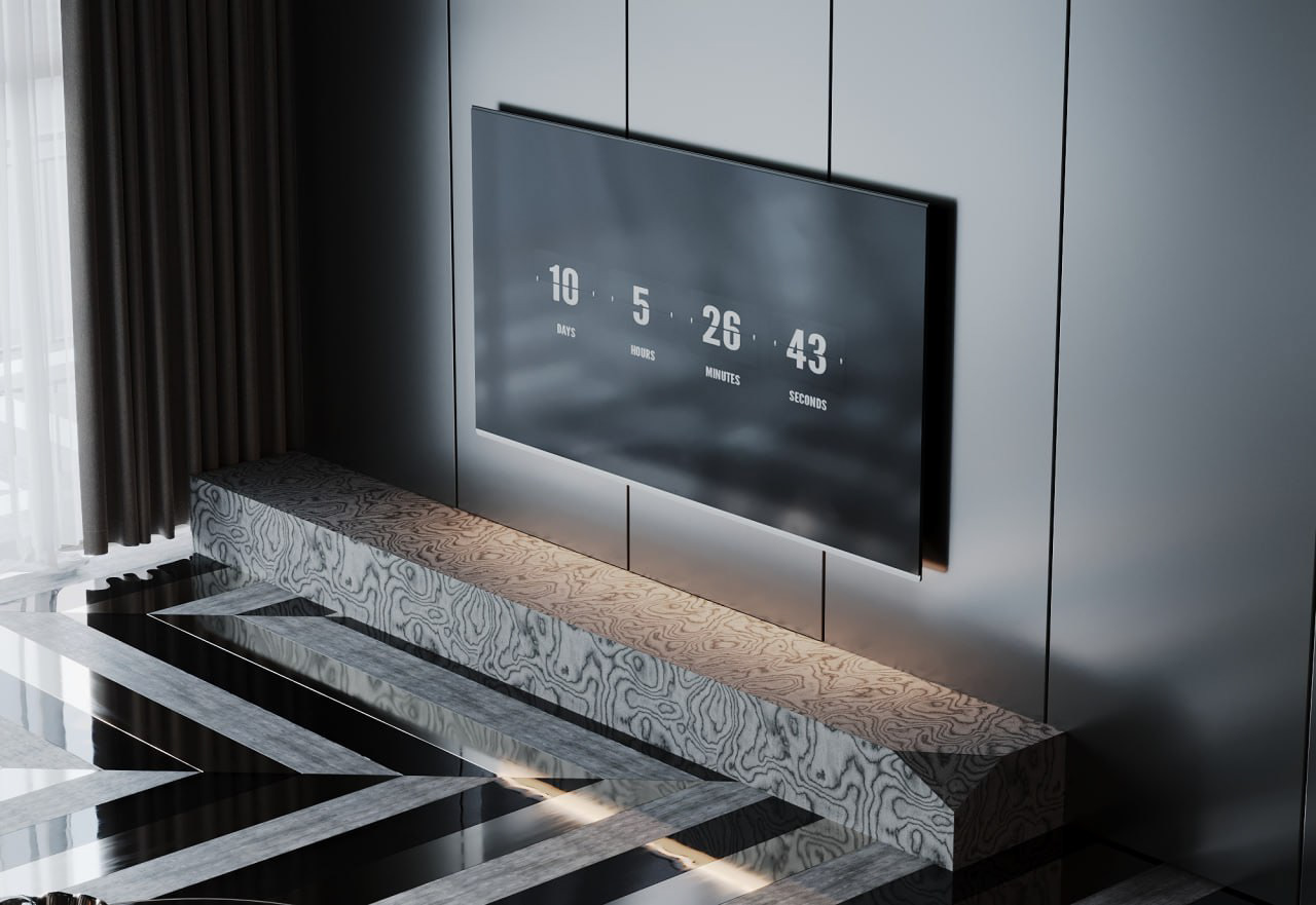 LUXURY BASMENT（奢华地下室）设计丨埃及开罗丨ABDELRHMAN SALLAM-8