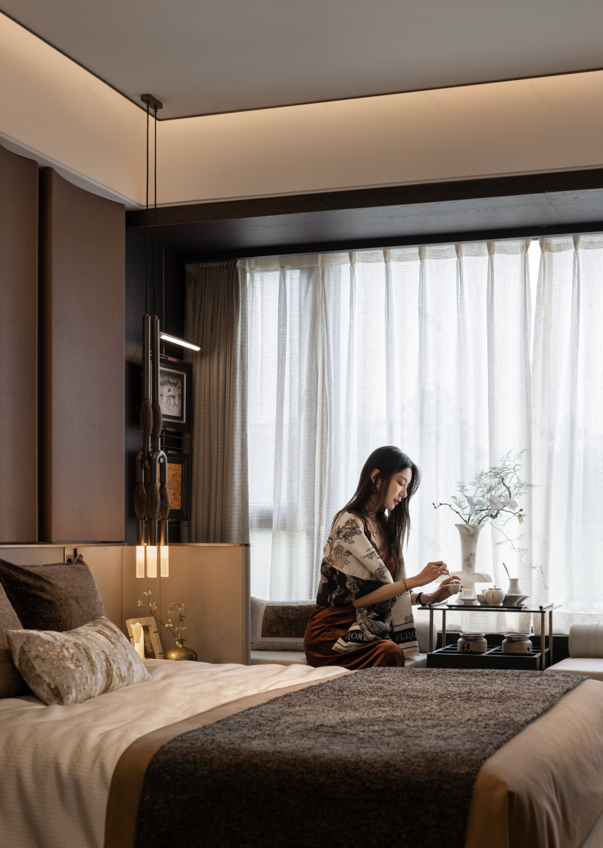 贵阳万科·未来溪地丨中国贵阳丨软装GNU金秋设计,硬装深圳市梵一舍室内装饰设计-48