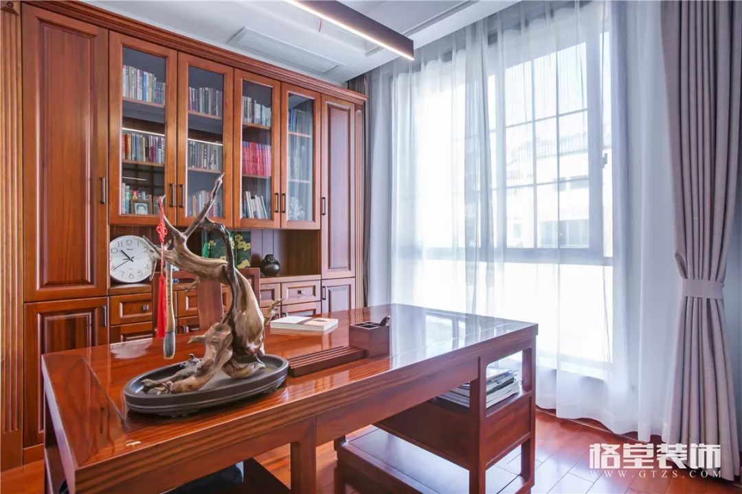 郁金香郡·闲适雅居 | 新中式风情空间设计-46