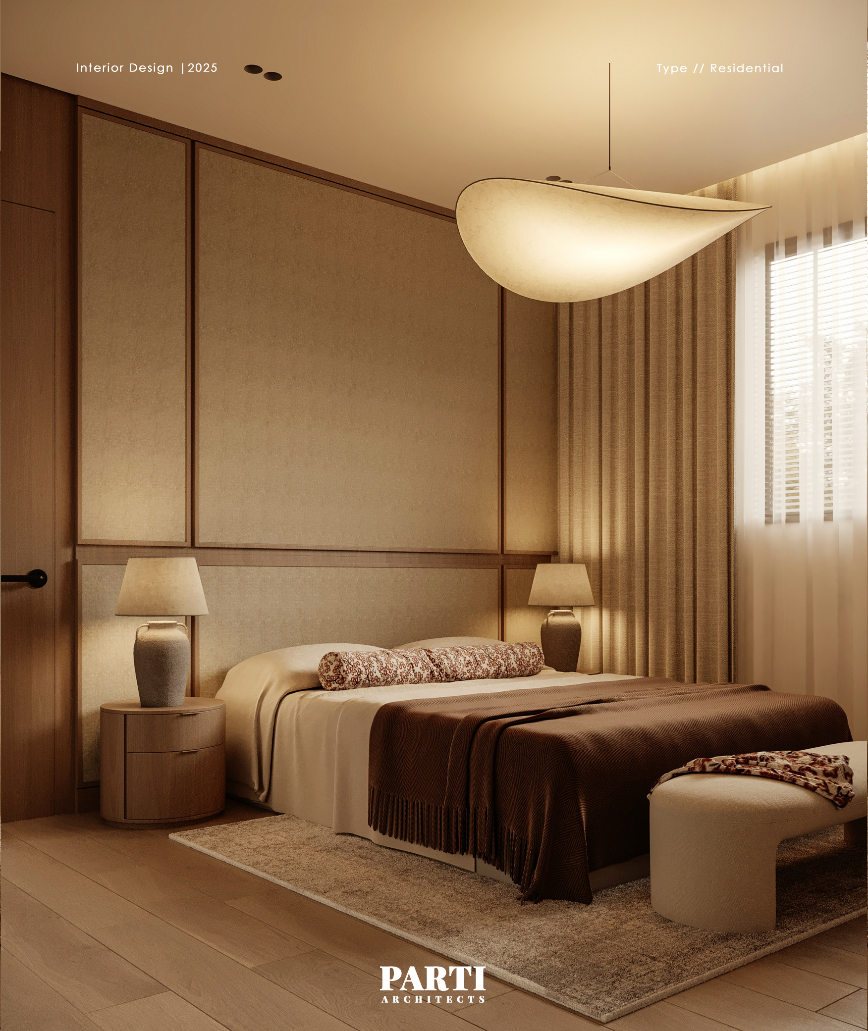 Master Bedroom · KSA（沙特阿拉伯利雅得主卧设计）-3