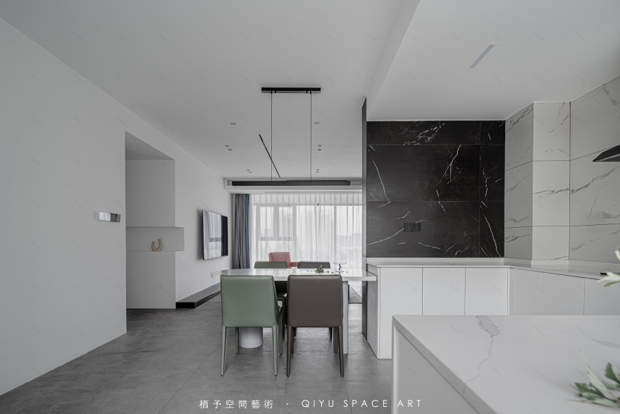 山风拂过,回忆悠长——芜湖 140㎡私人住宅空间设计-23