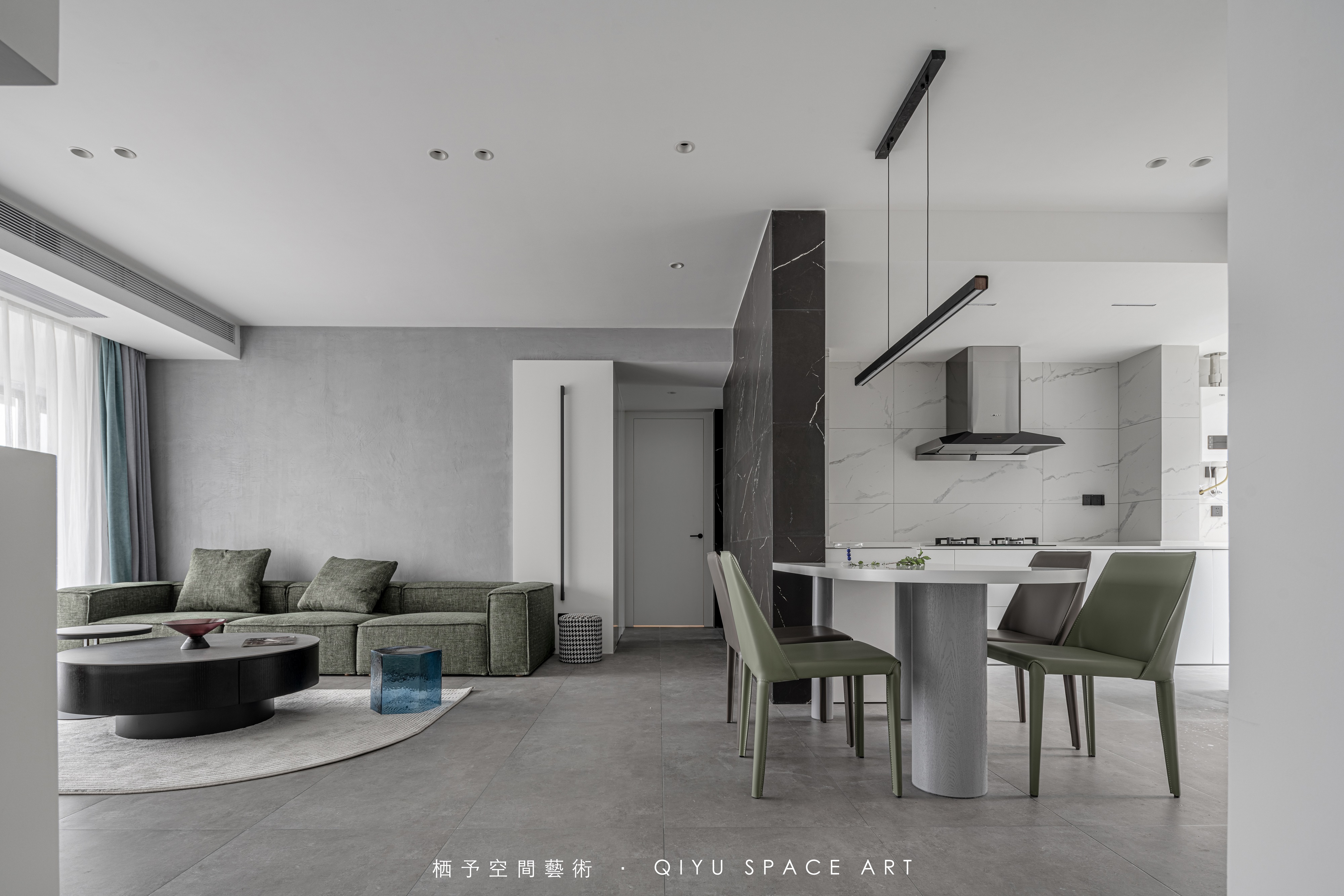 山风拂过,回忆悠长——芜湖 140㎡私人住宅空间设计-17