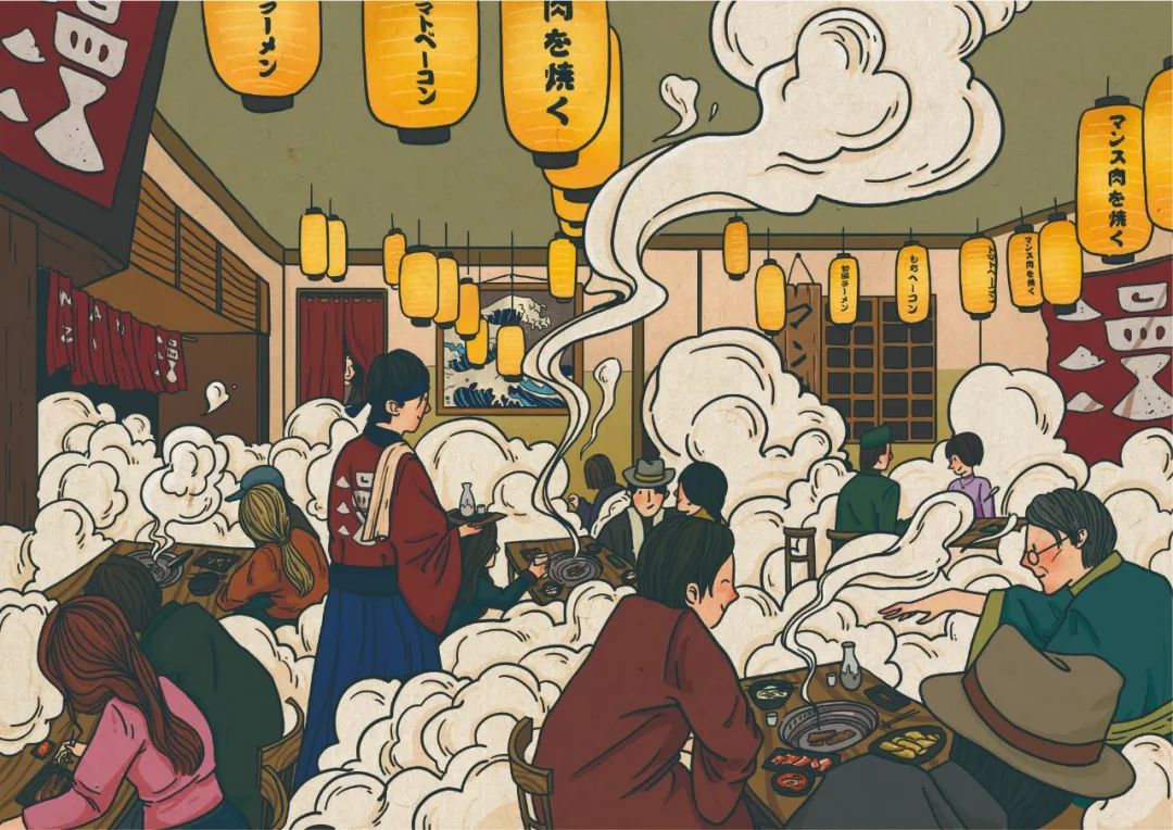 漫滋烧肉居酒屋丨中国合肥丨博仁餐饮全案设计研究所-35