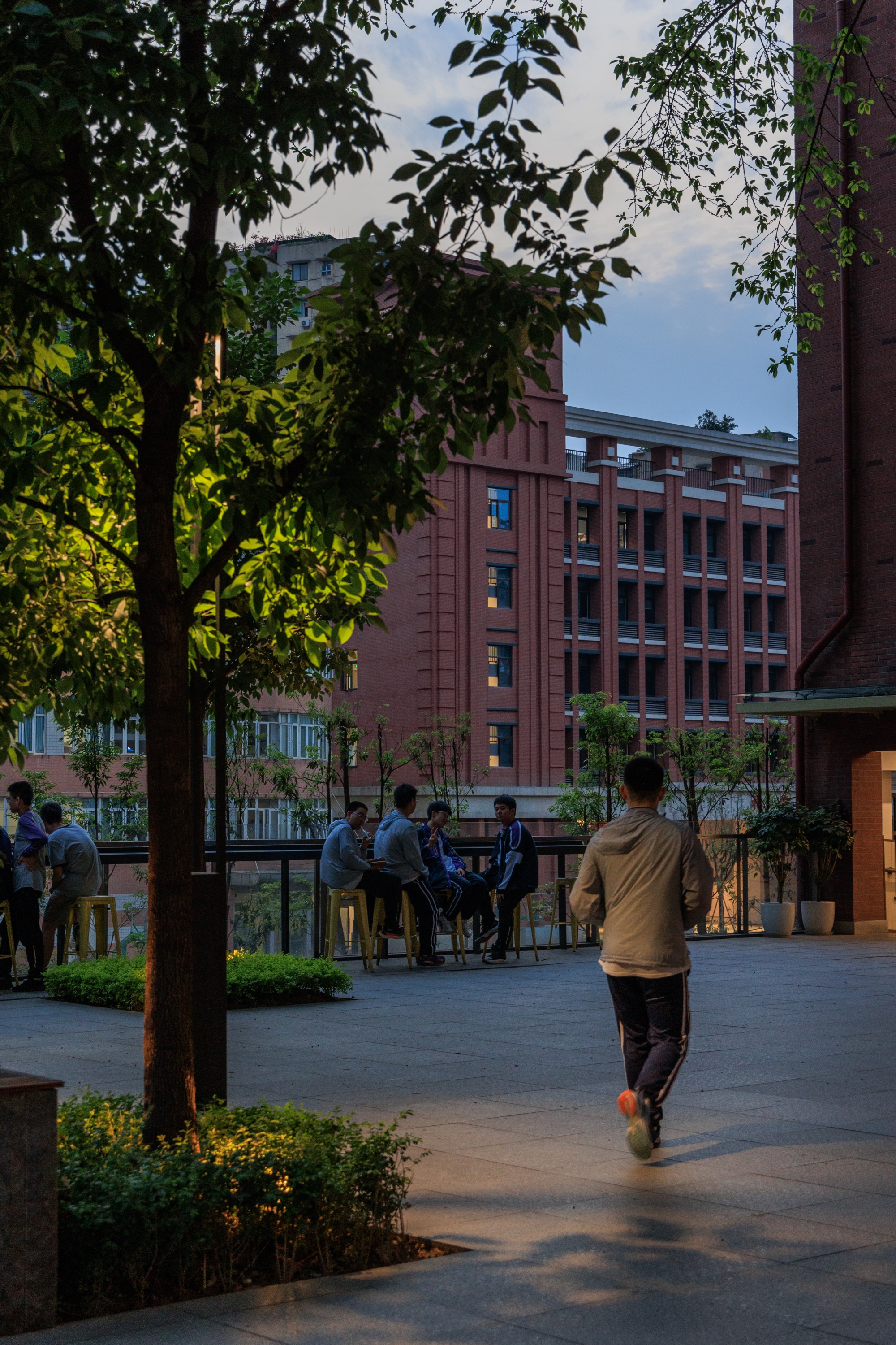 巴蜀中学张家花园校区景观改造丨中国重庆丨AF.d  奥凡设计（景观）,重庆市设计院城市建筑一院（建筑）-50