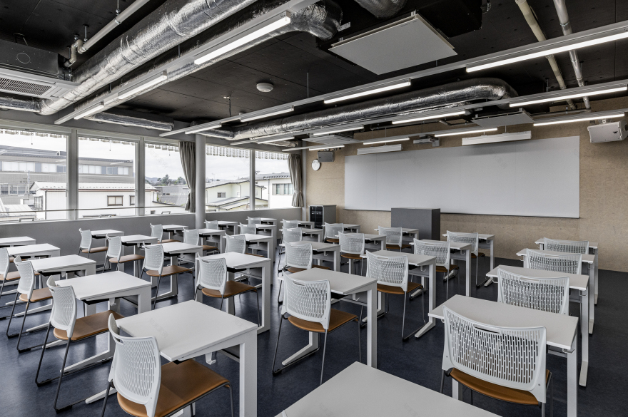 鹤冈市庄内护士学校丨日本丨MIKAMI Architects-30