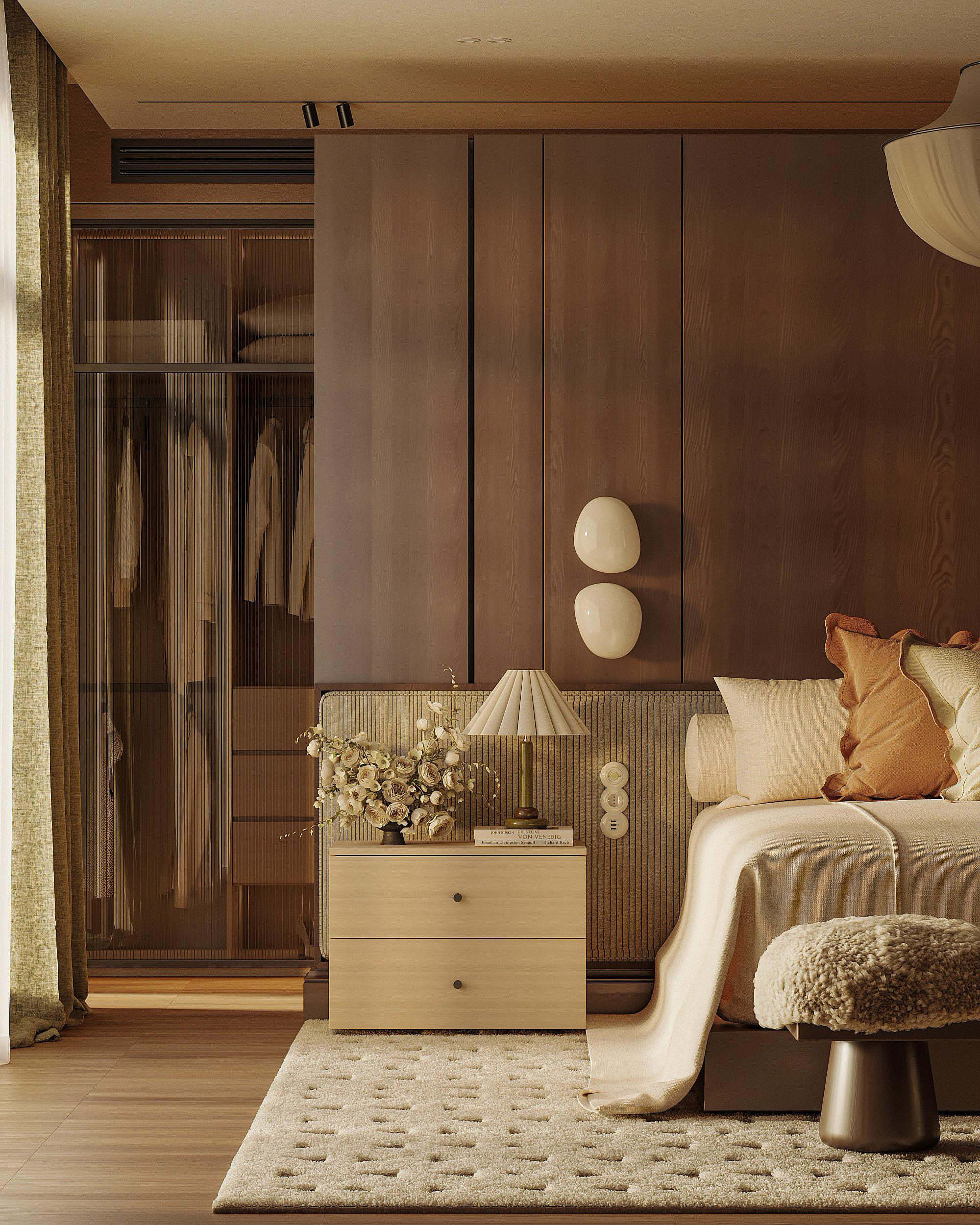 瑞士酒店主卧设计丨M a r w a n S h a a b a n-2