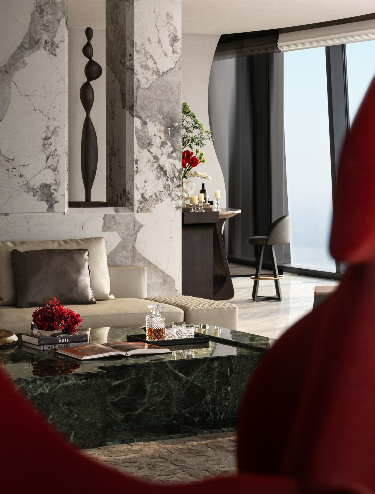 海口中交国际中心云端会客厅丨中国海口丨CAC京典设计-19