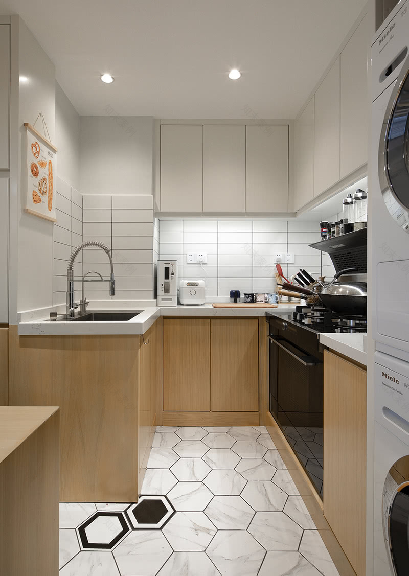 41㎡小户型逆袭 · 一家三口的大客厅,大厨房设计-37